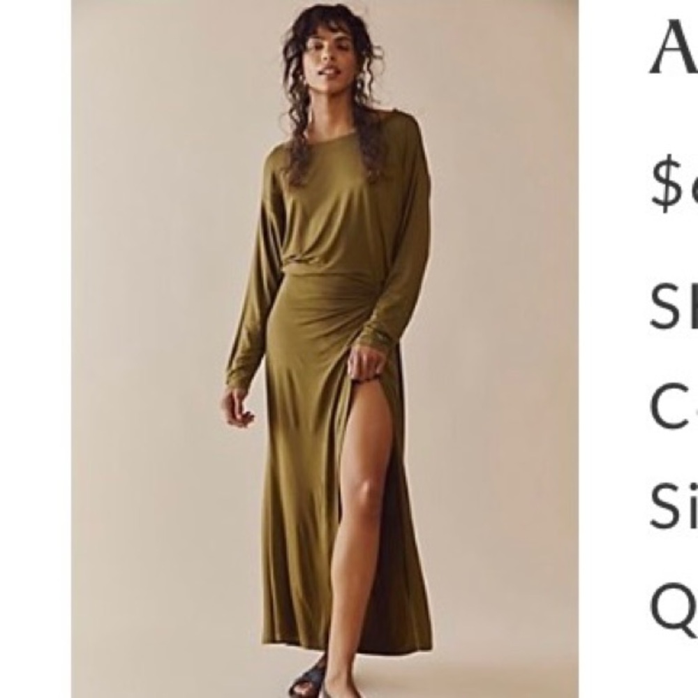 NWT Free People Alyssa Wrap Dress XL